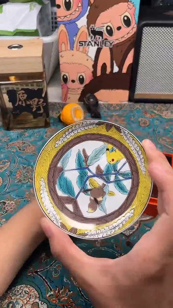 瓷片陶茶文玩666周边多人