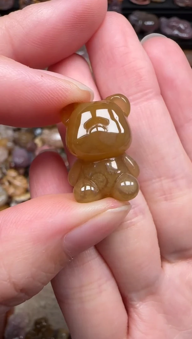 颈饰未镶嵌硅化珊瑚（珊瑚玉）348