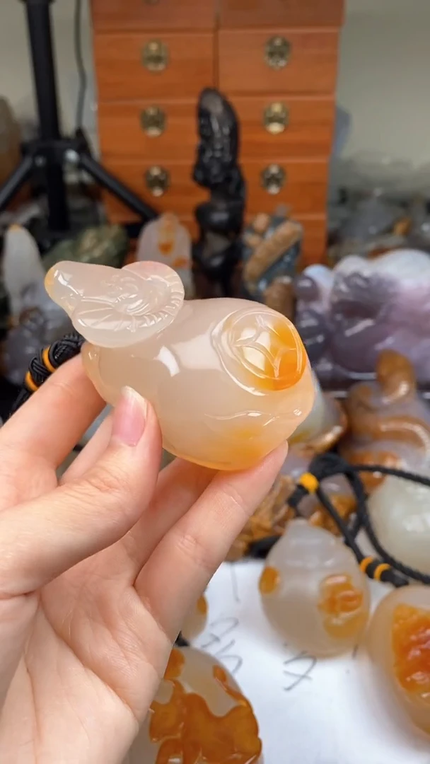 【闪购商品】玛瑙/玉髓颈饰未镶嵌AA
