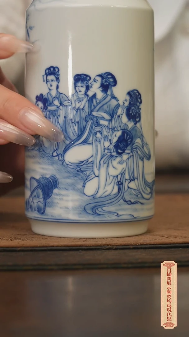 瓷片柴窑青花破价福利