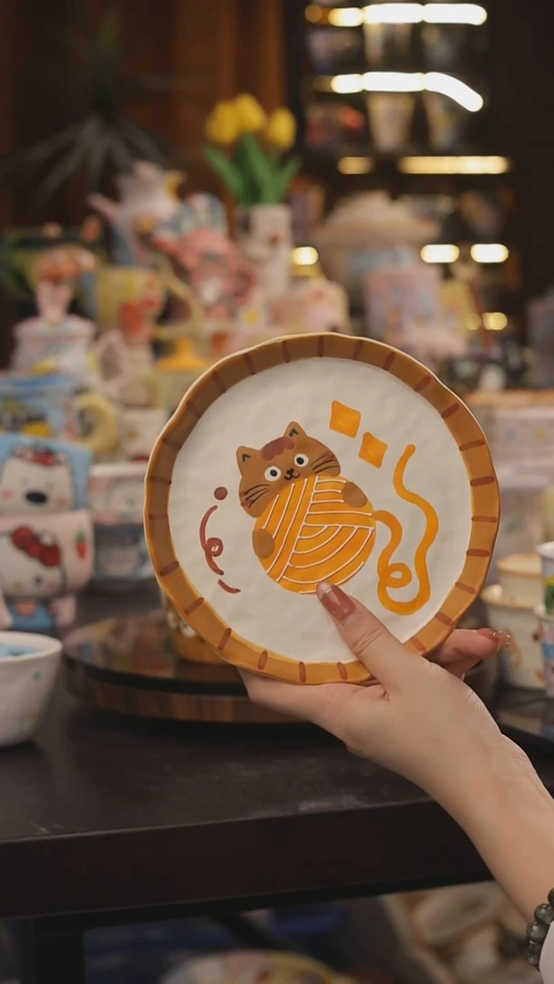 景德镇釉下彩绘设计师款式陶瓷