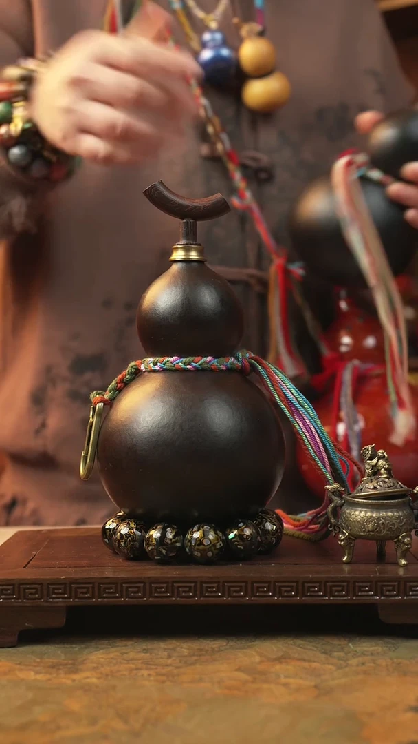 205大漆一物一拍记葫堂出品【不带手串】