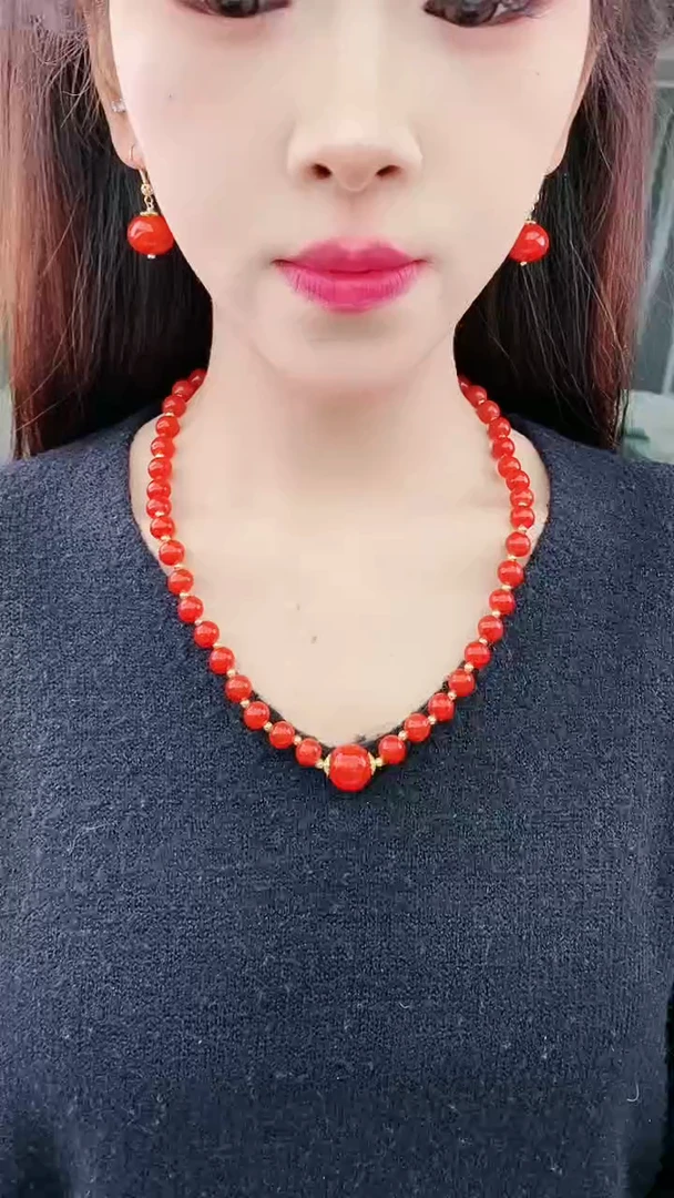 【闪购商品】翡翠颈饰14K金镶嵌D144项链