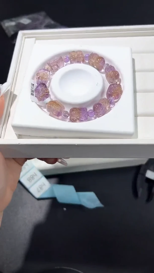 未镶嵌手串水晶87h多样性发其一【1条】默认微瑕