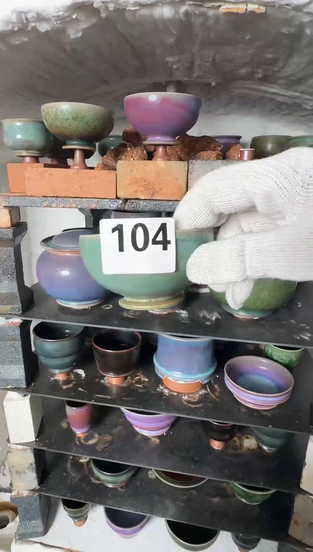 杯子钧瓷蘭山窑手作器物104全品