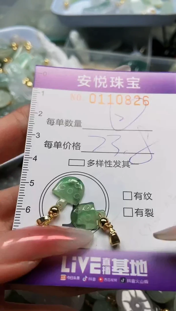 【闪购商品】翡翠颈饰未镶嵌闪购0110826