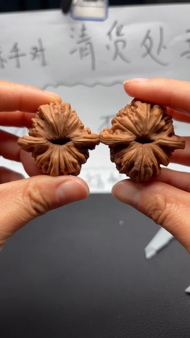 吊坠文玩核桃014四座楼