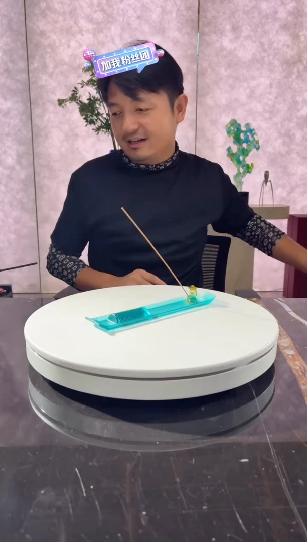 摆件钓寒江雪艺术香插