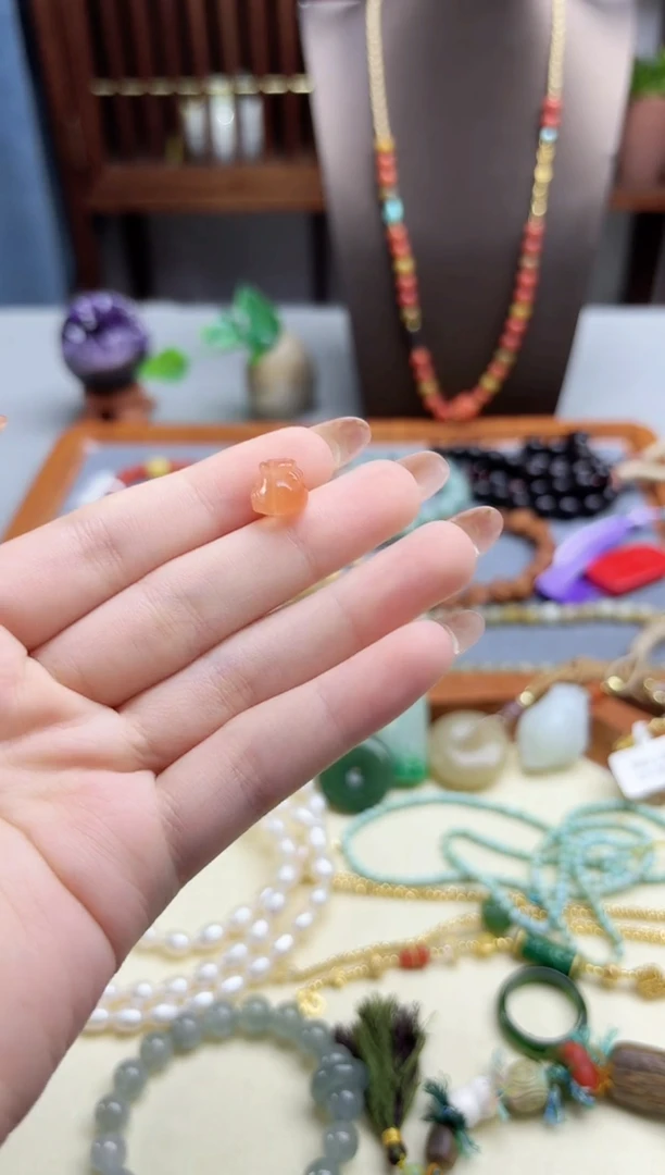 未镶嵌南红玛瑙挂件南红钱袋配饰DN