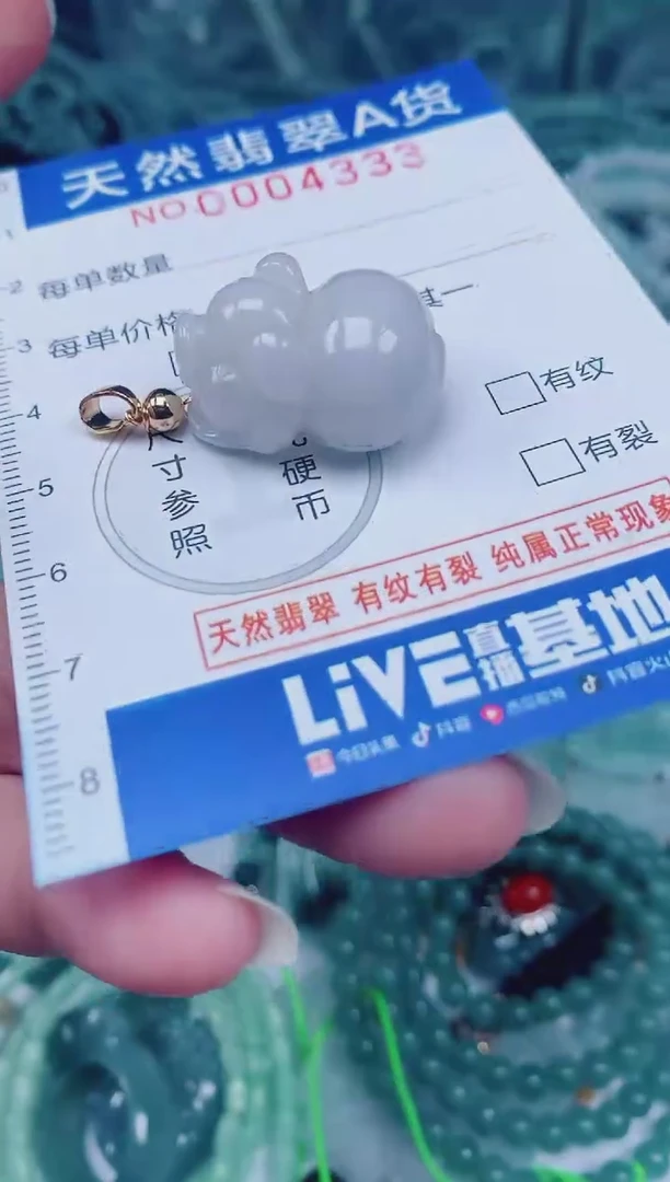 颈饰未镶嵌翡翠00004333