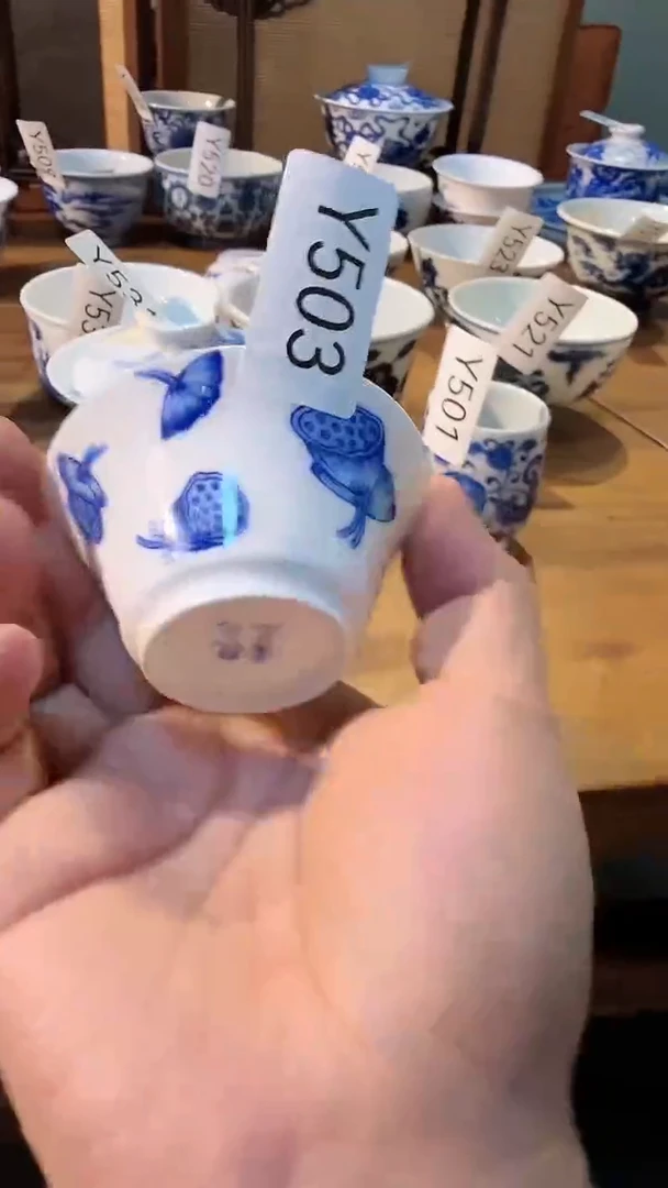 瓷片Y501家庭日用瓷器摆件