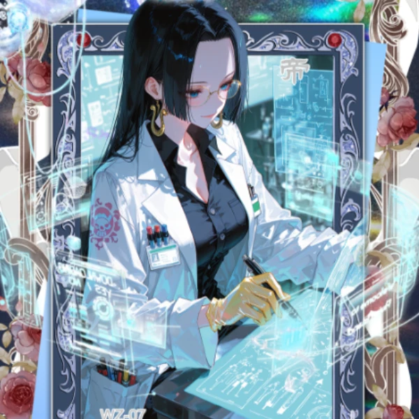 【猜数字】星空文创海贼王二创动漫收藏卡