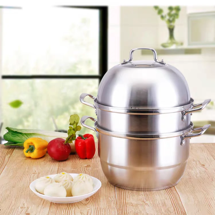 28cm多用家用蒸锅多功能蒸锅天燃气电磁炉微瑕疵