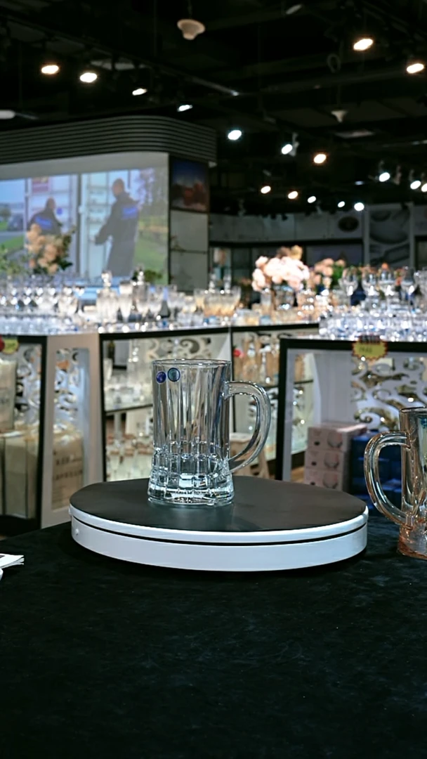 平底款水晶新款啤酒杯4支