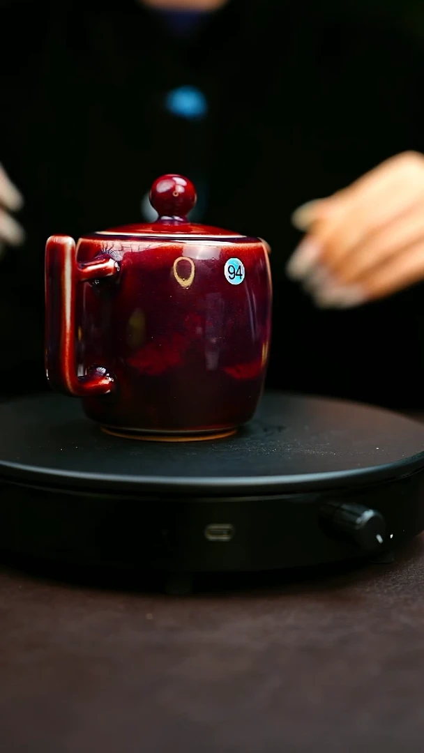 94#原矿钧瓷炉钧釉仁和壶