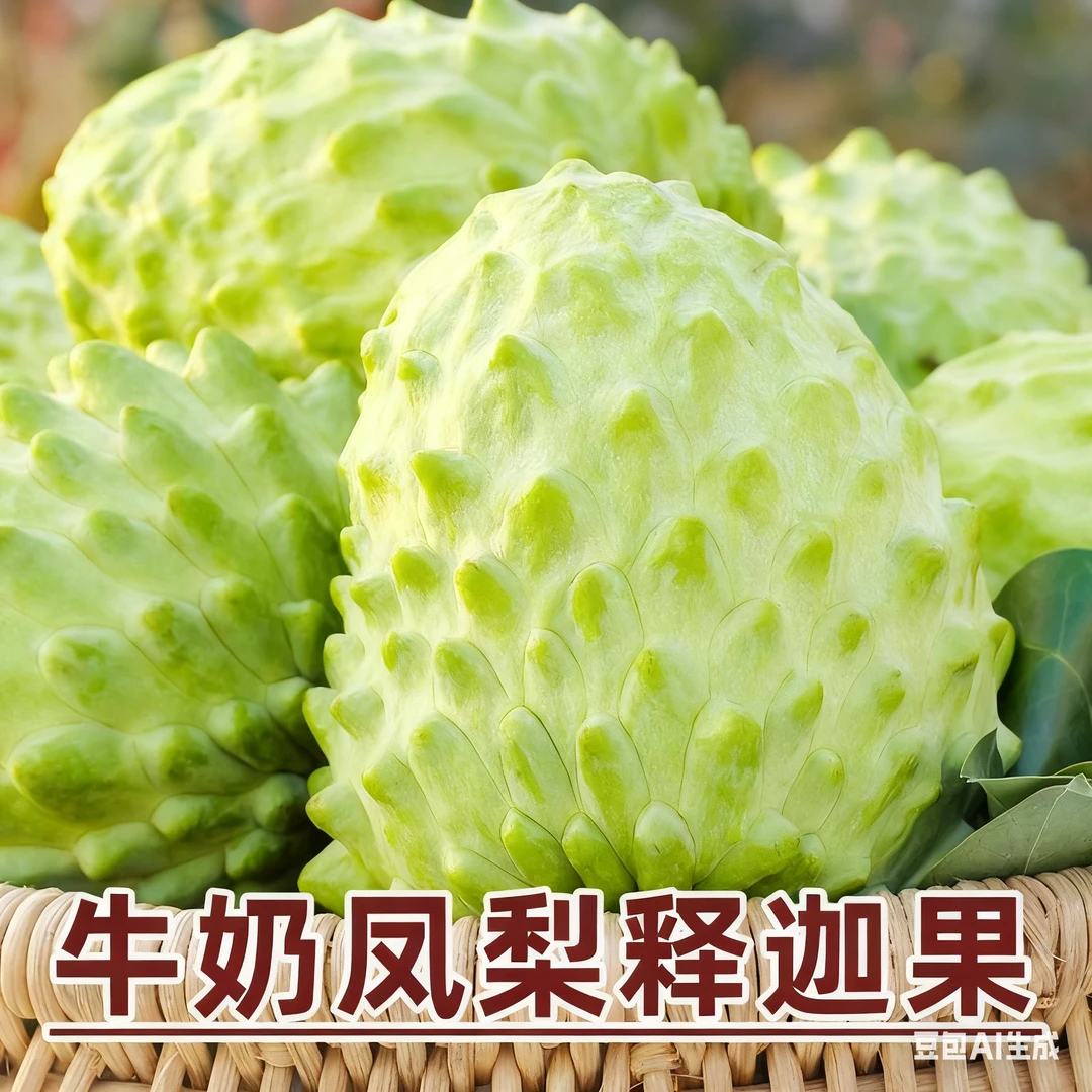 云南凤梨释迦果果园现摘直发