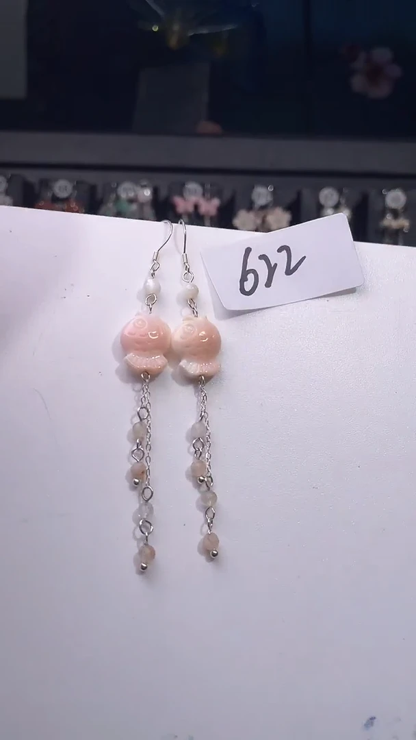 银S925镶嵌耳饰紫晶喜欢拍