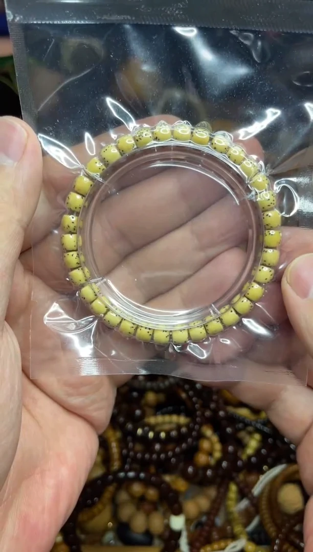 星月菩提手串王胖子文玩工作室直切单圈7*6