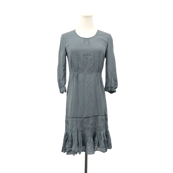 妃鱼/博柏利/桑蚕丝/连衣裙/95新/琰二3