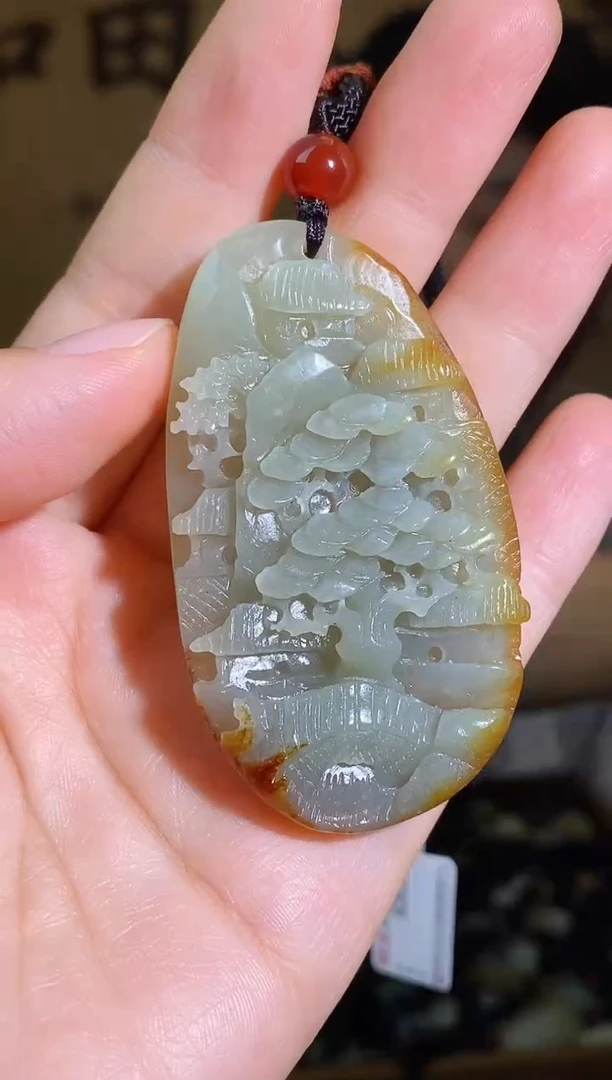颈饰未镶嵌和田玉1
