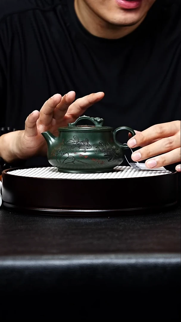 茶壶紫砂如意手工紫砂壶