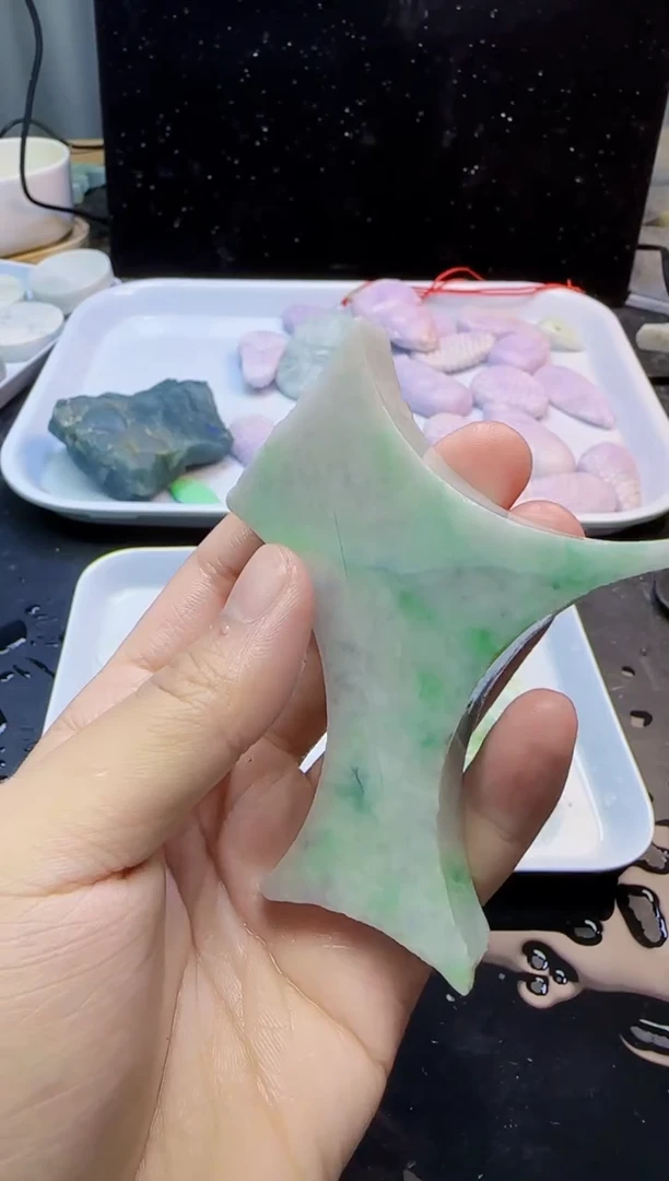 颈饰未镶嵌翡翠030天然A货翡翠