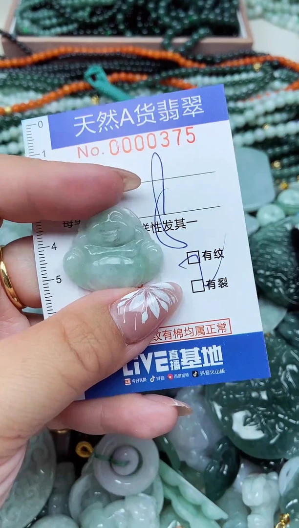 颈饰未镶嵌翡翠天然A货 支持复检
