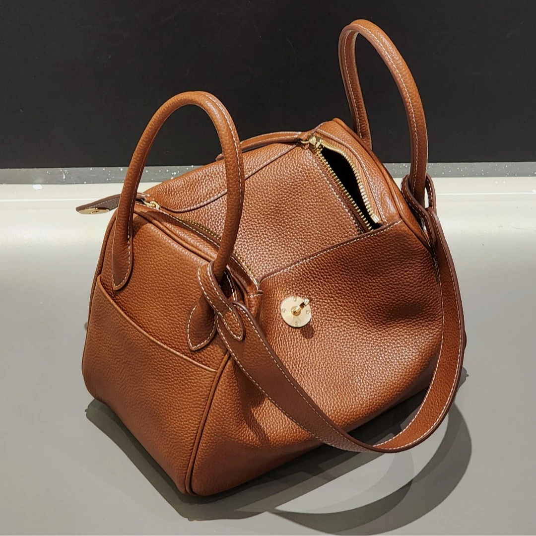 【丹姐】26尺寸-福宝牛皮真皮时尚百搭休闲女包-福宝琳迪