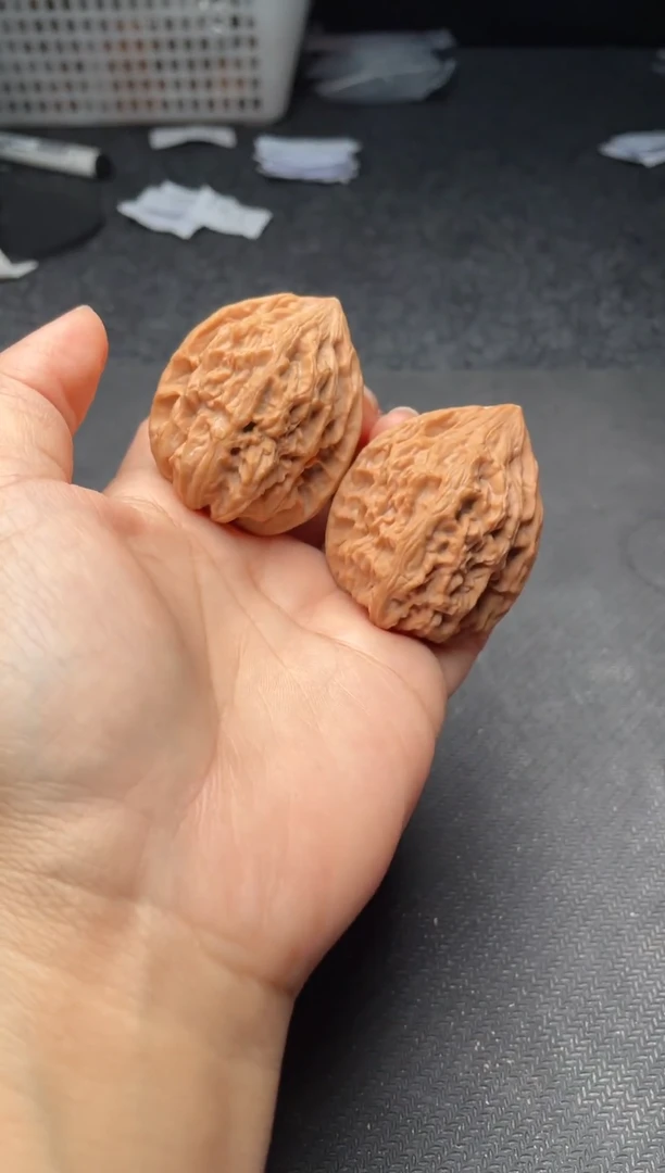 把件文玩核桃w94  鸡心 40尺