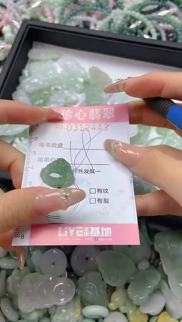 翡翠未镶嵌颈饰闪购0312443