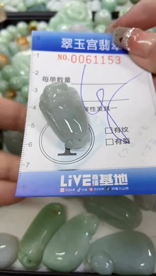 【闪购商品】翡翠颈饰未镶嵌闪购商品0061153