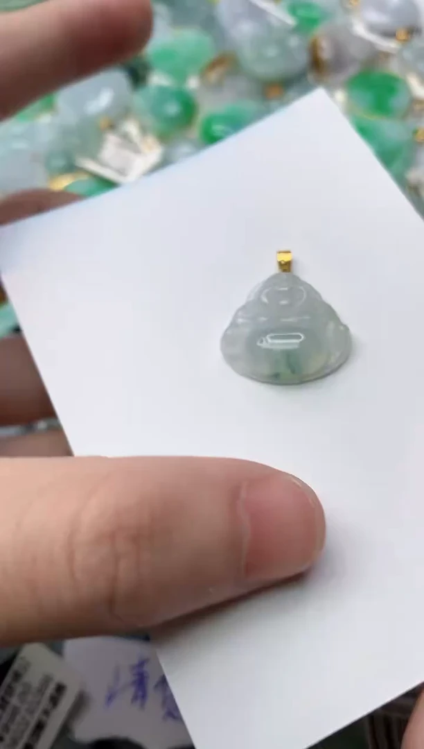 【闪购商品】翡翠颈饰18K金镶嵌27..........