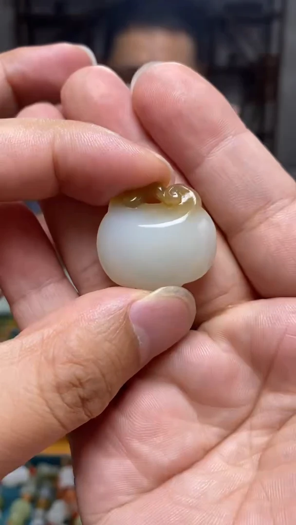 和田玉未镶嵌颈饰林*秋34