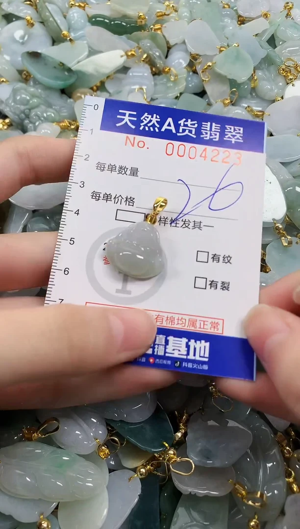 颈饰未镶嵌翡翠天然a货翡翠