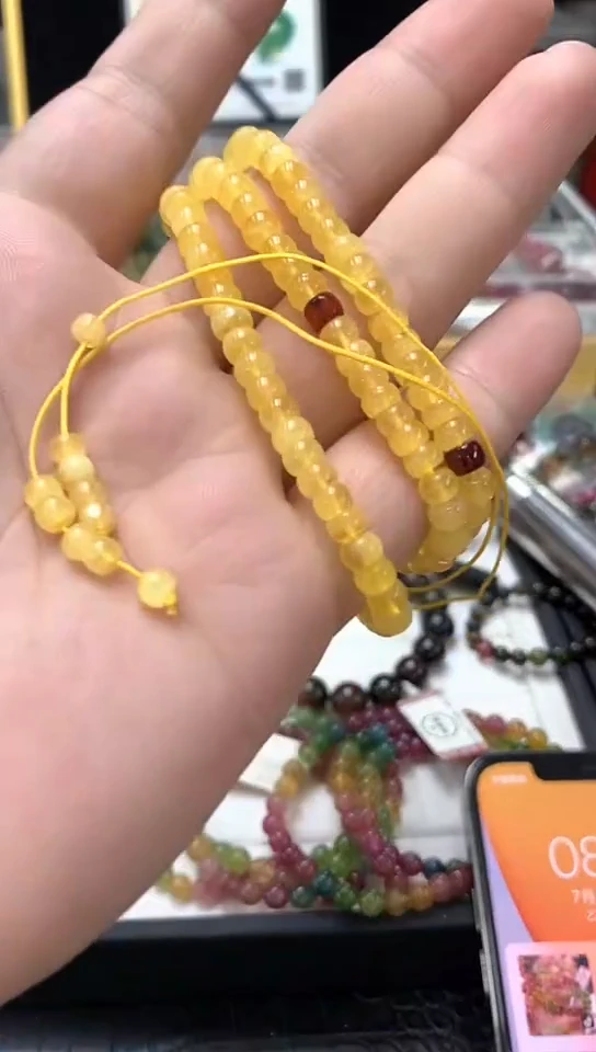 未镶嵌琥珀手链手链42