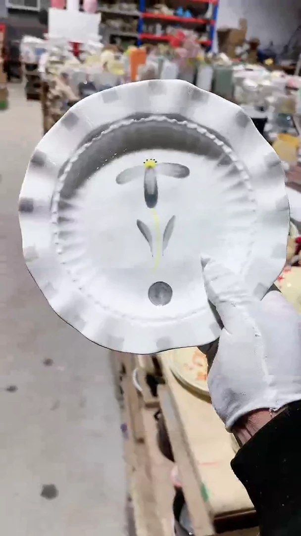 【闪购商品】瓷片盘子微瑕 凑满20元包邮