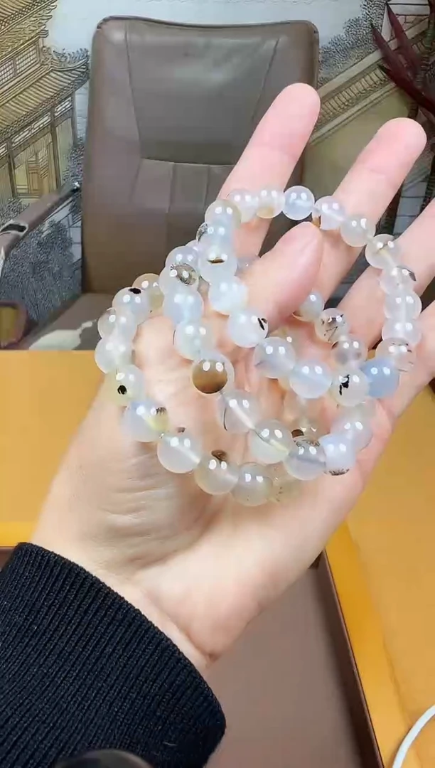 未镶嵌颈饰玛瑙/玉髓手串多样性发一