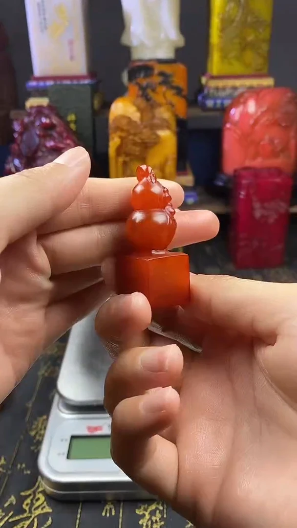 寿山石印石天然寿山石篆刻石料111