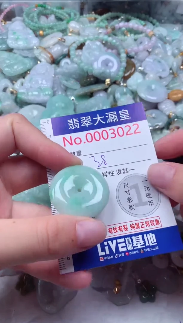 颈饰未镶嵌翡翠3022