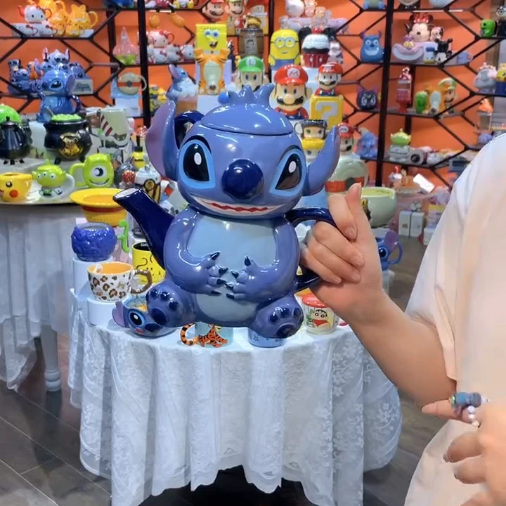 史迪仔一体式陶瓷水壶