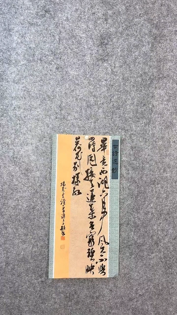 【闪购商品】书法张文敏69*34古诗选录