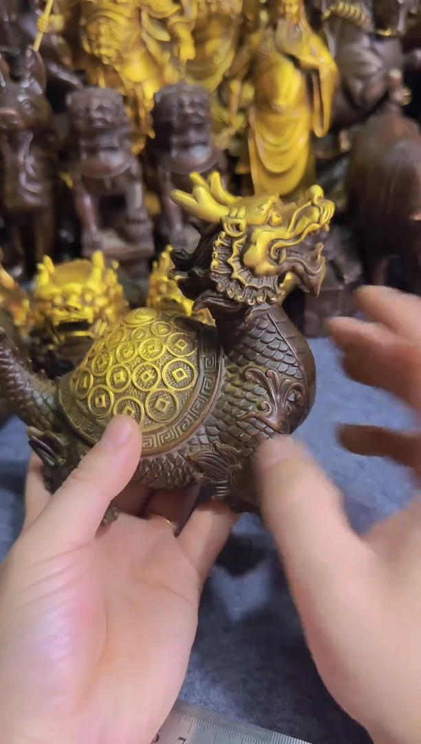 老黄黄铜摆件装饰品