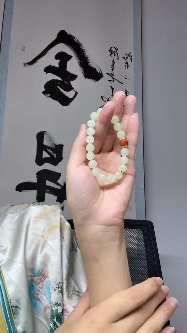 手串未镶嵌和田玉卡9