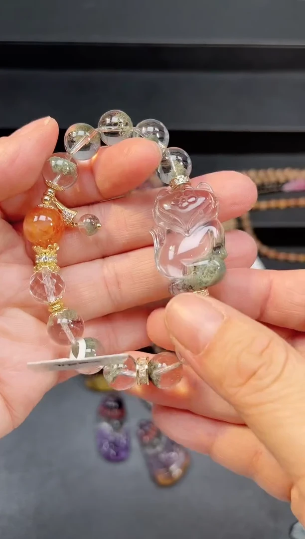 未镶嵌颈饰水晶【百晶灵儿】定制款