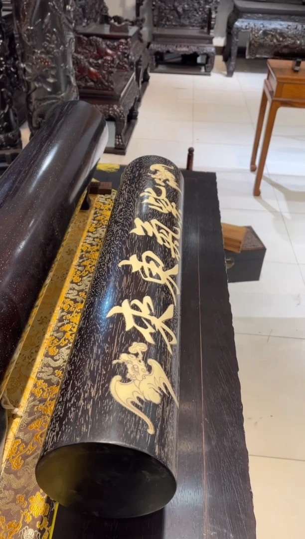 木木雕款四**吃70紫气东来