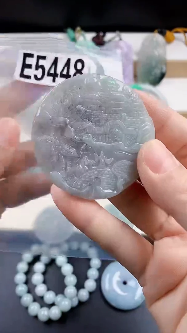 颈饰未镶嵌翡翠天然翡翠吊坠挂件