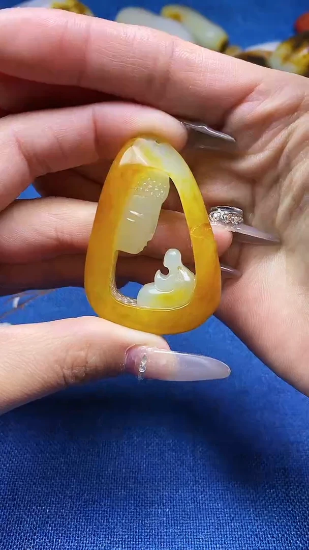 【闪购商品】和田玉挂件未镶嵌1