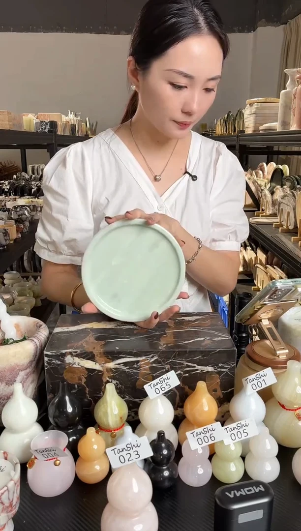 石材076清茶圆盘补胶