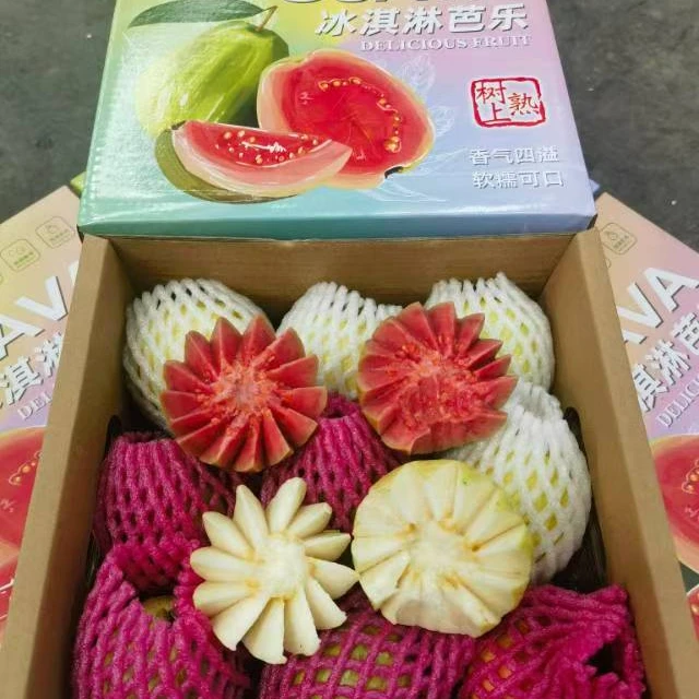 【小姨精选】冰淇淋双拼心芭乐水果辽宁省