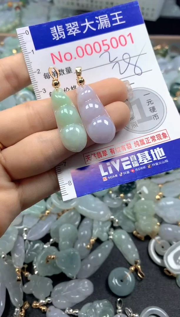 颈饰未镶嵌翡翠5001